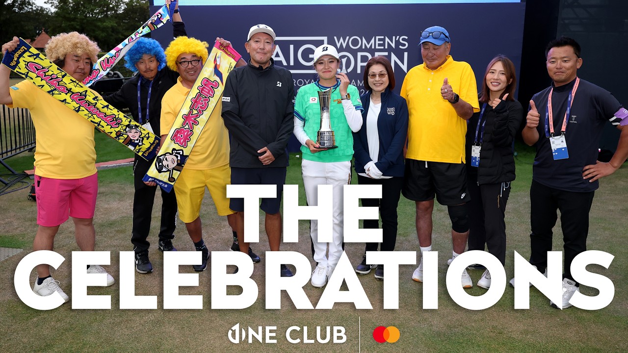 Behind the Scenes with the Champion | Inside the AIG Women's Open