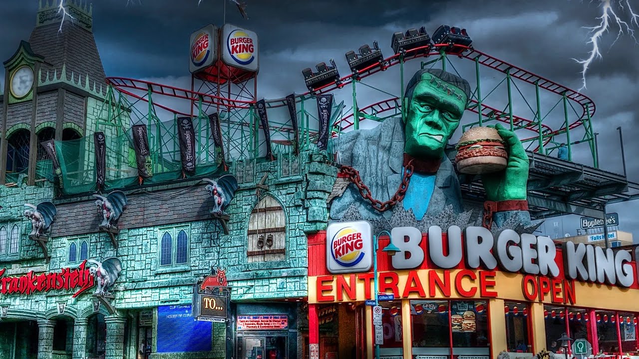 Frankenstein Haunted House Walk-through - Clifton Hill, Niagara Falls