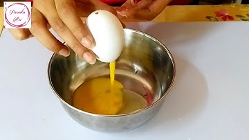 How to remove egg yolk without breaking egg shell | Blow out egg | egg painting | Parnika Raut