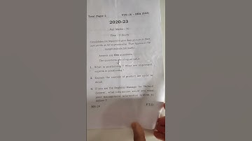 Marketing question paper vbu