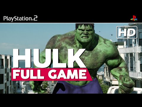 Hulk | Full Game Playthrough | No Commentary [PS2]