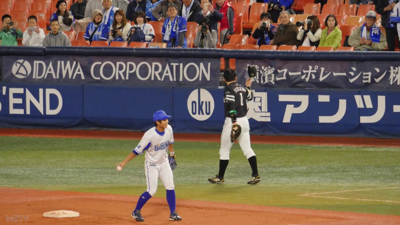2017.10.31 日本シリーズ第3戦 内川聖一が古巣ベイスターズファンから