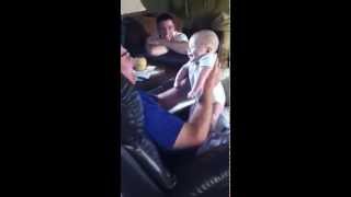 Cutest Baby Laughing with Grandpa