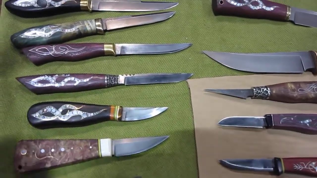 Идеальный рез найден? Суровые клинки от Мастера Алексея Позднякова или Оружие Сибирских 0хотников!