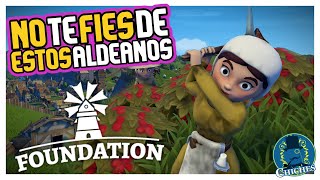 FOUNDATION - City Builder Medieval - No Te Fíes de Los Aldeanos - Gameplay en Español