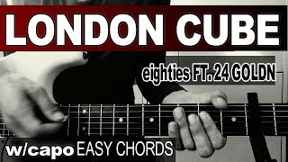 EITHIES - LANDON CUBE  FT. 24kgoldn - (easy chords) guitar tutorial