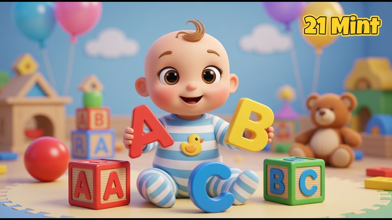 Learn ABC A to Z | 21 Minute Alphabet Learning for Kids (Fun & Easy ...