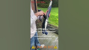 Spas-12 Nerf Gun #airsoft #gelblaster #gun
