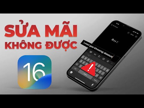 Hướng dẫn sửa LỖI BÀN PHÍM khó chịu, không thể GÕ TIẾNG VIỆT trên iOS 16