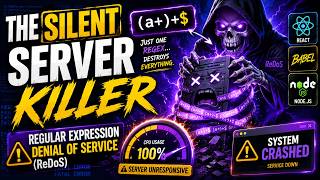 The Silent Server Killer Regular Expression Denial of Service ReDos