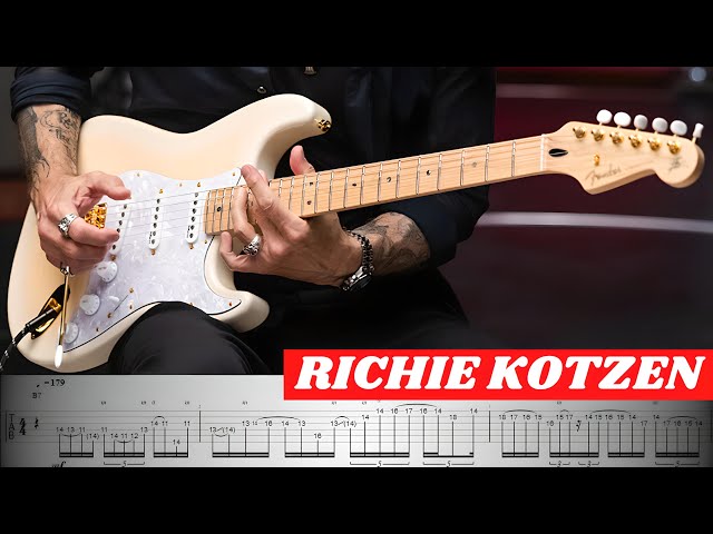 RICHIE KOTZEN CHANGE バンドスコア RICHIE KOTZEN ／ CHANGE バンド・スコア
