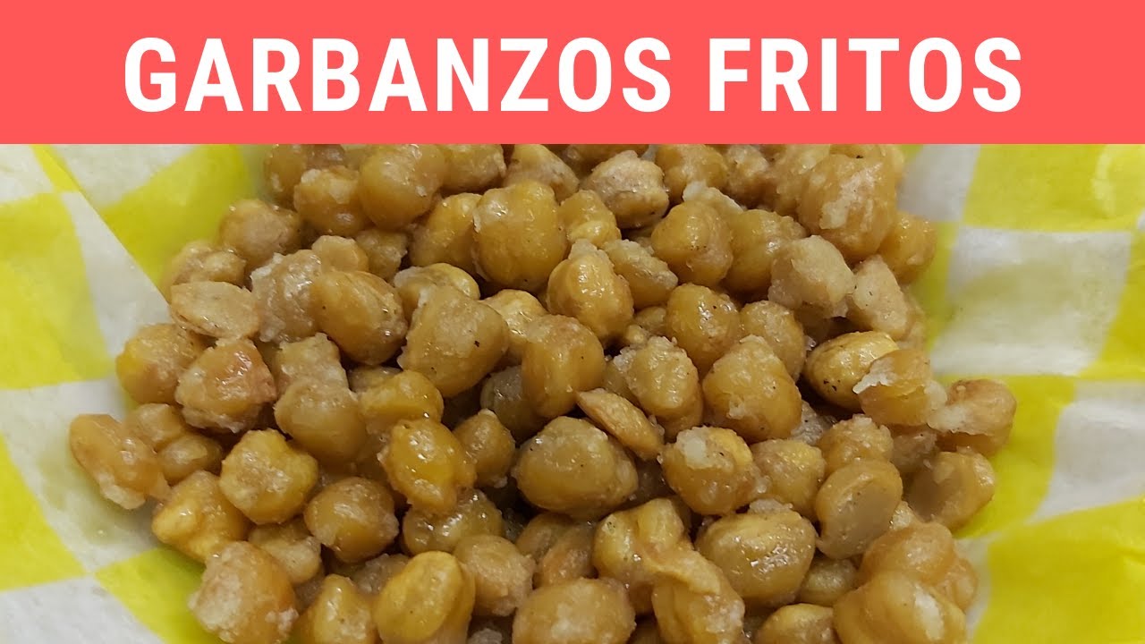 Materialismo Malversar Ejército garbanzos fritos aperitivo He