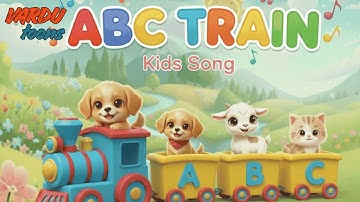 ABC Train for Kids | A to Z Learning Video | Alphabet Song & Phonics for Children |ABCD vardu toons