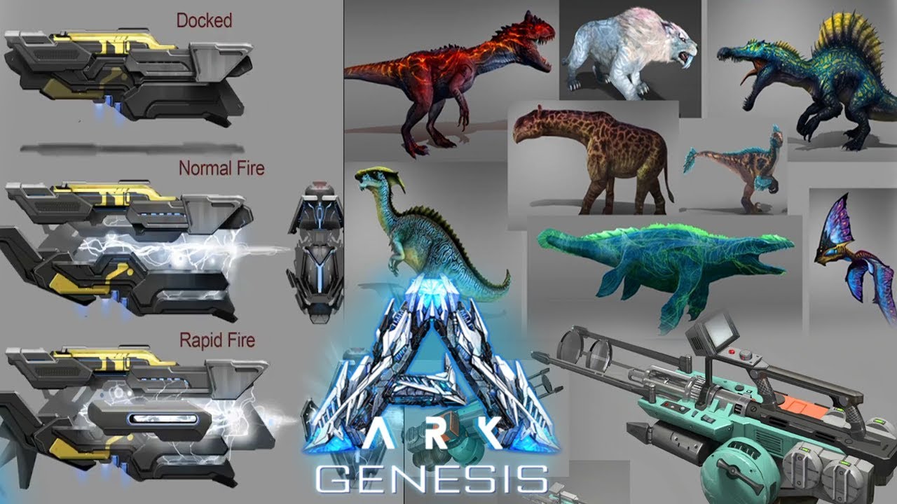 Карта существ генезис 2