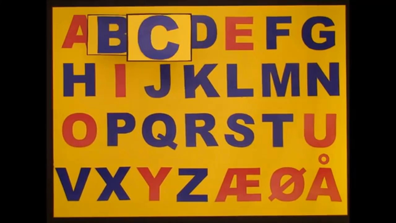 Learn the danish ABC. (ABC sangen for dine børn)