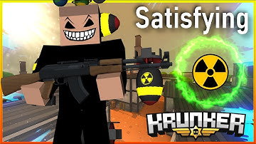 Satisfying Nuke with an Awesome Clutch | High Kill Gameplay | Krunker