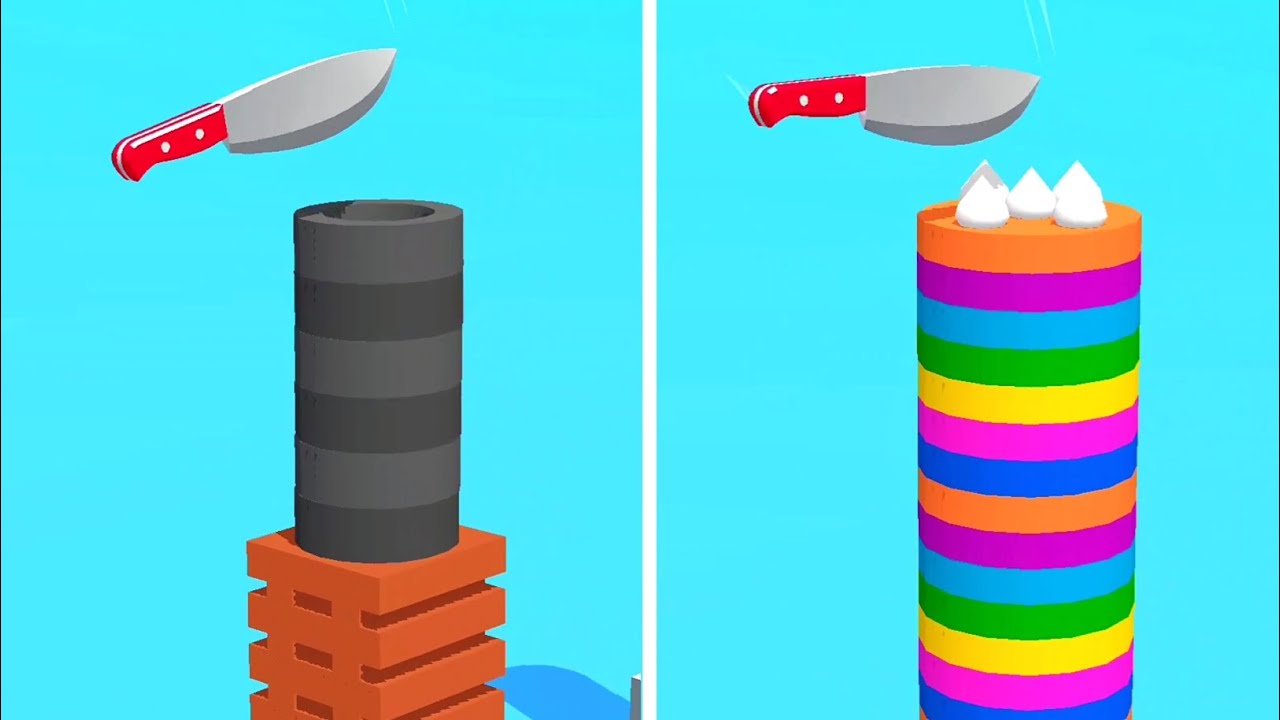 Slice It All Game! Satisfying and Relaxing ASMR Slicing Video NEW UPDATE