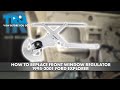 How to Replace Front Window Regulator 1995-2001 Ford Explorer