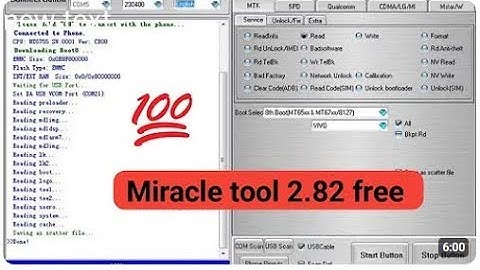 MIRACLE BOX 2.58 START BUTTON NOT WORKING / new update softwere 2025/