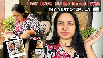 My UPSC Mains Result 2025 😥😌