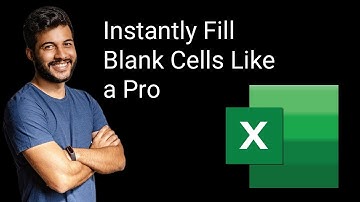 "Excel Hack: Instantly Fill Blank Cells Like a Pro! �⚡