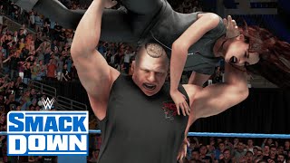 Brock Lesnar Is Unleashed Smackdown Ep.8 Wwe 2K Universe Mode Delzinski
