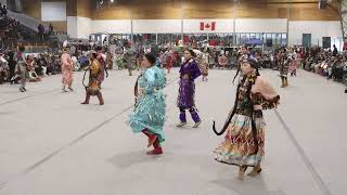 MVI 9268 Loon Lake Powwow 2024, Championship Sunday, Teen Category Contests...