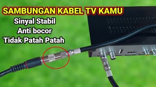 Konektor Jack Sambungan Kabel Antena Tv Digital Female To Female