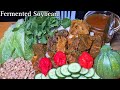 Have you ever tried Fermented Soybeans? || 3King Chillies🌶 || Lungs with Gravy MUKBANG😋
