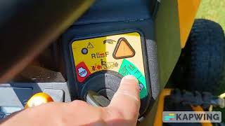 Cub Cadet XT1 LT50 SAFELY MOWING IN REVERSE