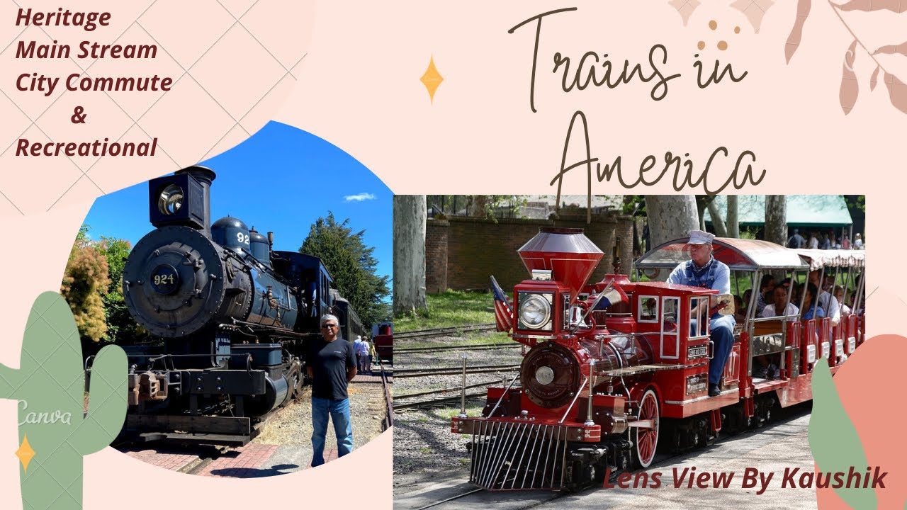 Trains in America |Heritage Trains | Urban Transportation | BART | VTA | Toy Trains | Tours.