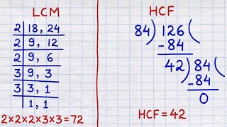 LCM and HCF Kaise Nikale? | LCM और HCF निकालना सीखें | Math Tricks
