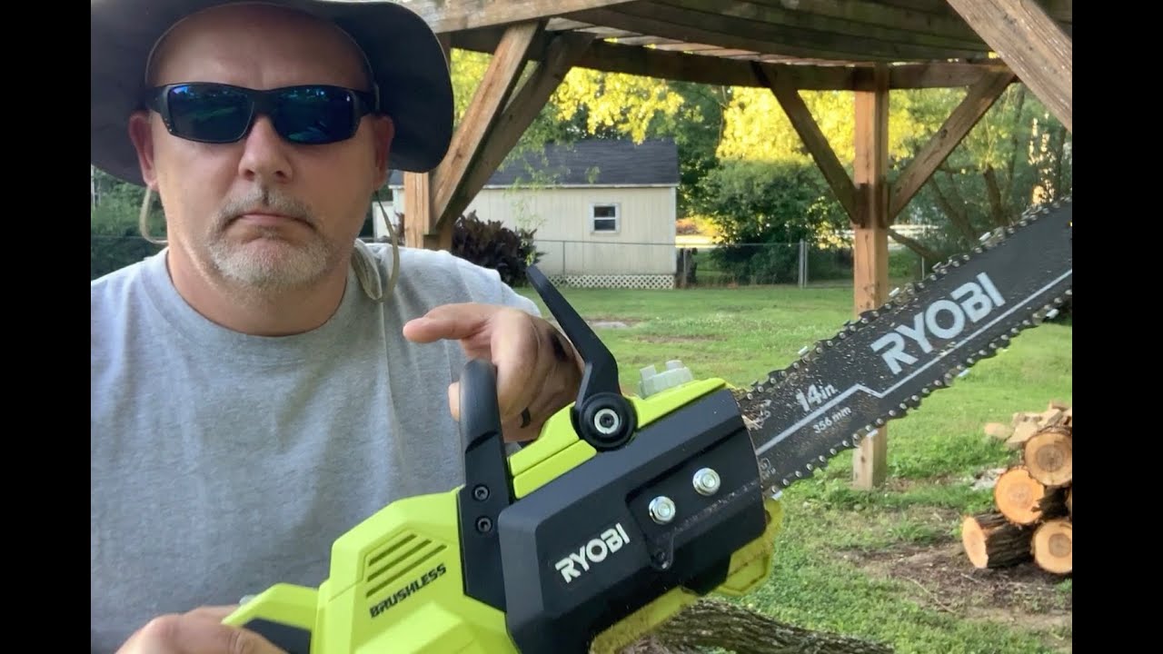 Ryobi 40V Chainsaw My Transition to Battery Lawn Tools Part 2 YouTube