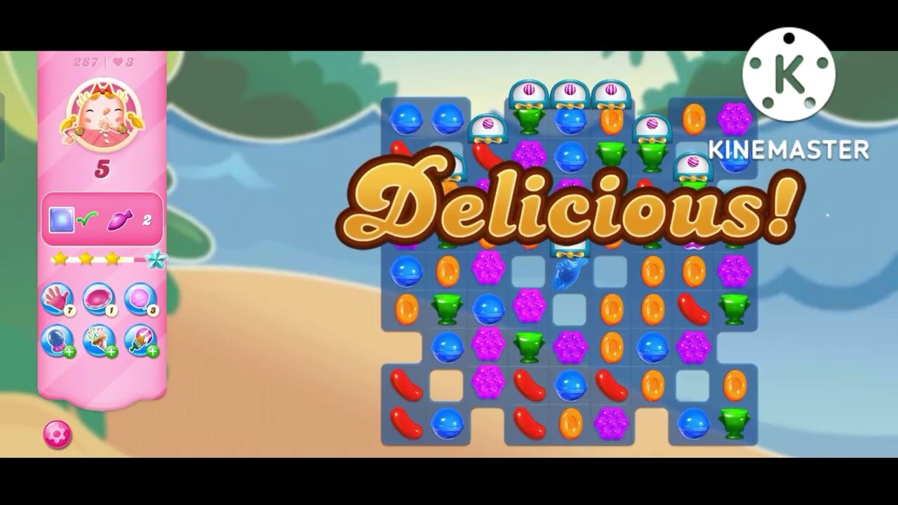 Level 285,286 failed 287 (candy crush) YouTube