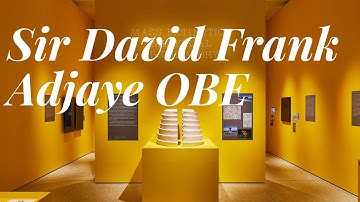 Architect David Adjaye #davidadjaye #architecture #architect #architects #architectural