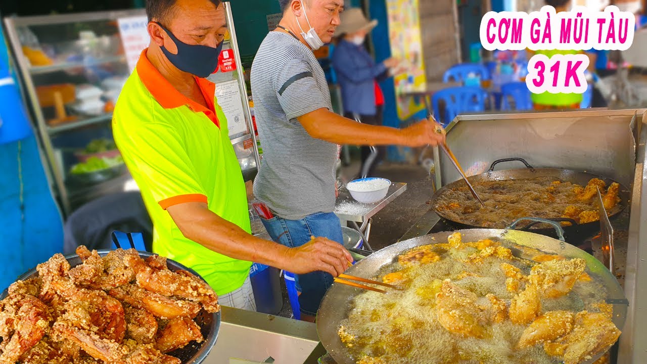 cơm gà xối mỡ quận 10 New 2022 Cơm Gà Mũi Tàu 31K | Quy trình chế biến độc đáo nhất Sài Gòn