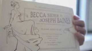 How to Create a Vintage or Retro Invite | Wedding Invites