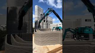 This 3D Printer Can Build an Entire House in Just Days! #facts #ytshorts #trending