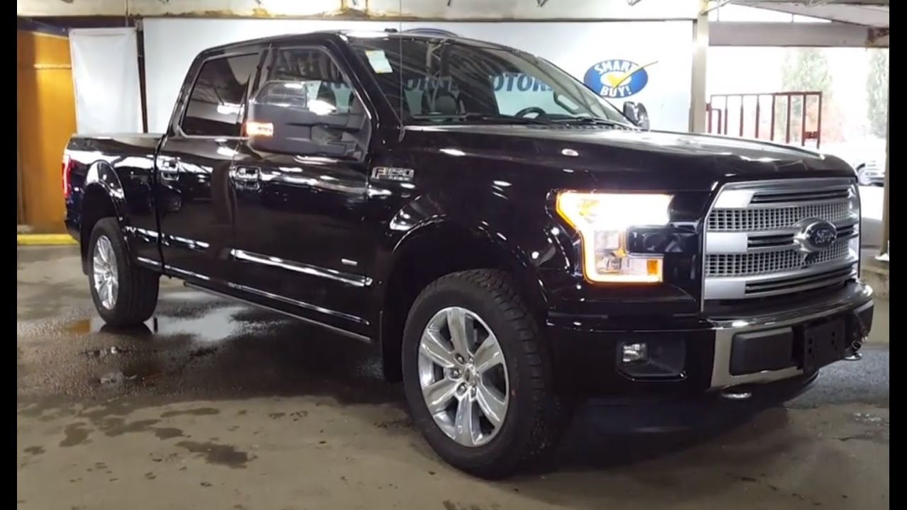 2016 Black Ford F 150 4x4 Supercrew Platinum Fx4 Review Pg Motors