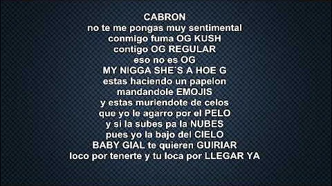 DM REMIX - Cosculluela ft. J Balvin, Arcangel, De La Ghetto- LETRA