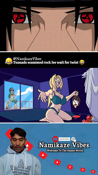 Tsunade scam lee 😂 #naruto #namikazevibes #shorts
