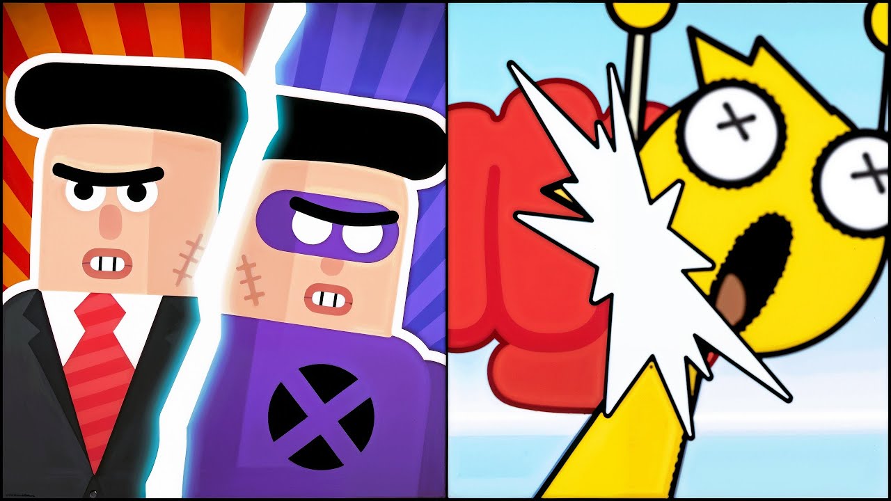 The Superheroes League 2 VS Powerful Punch Weegoon - All Levels SpeedRun ep 1