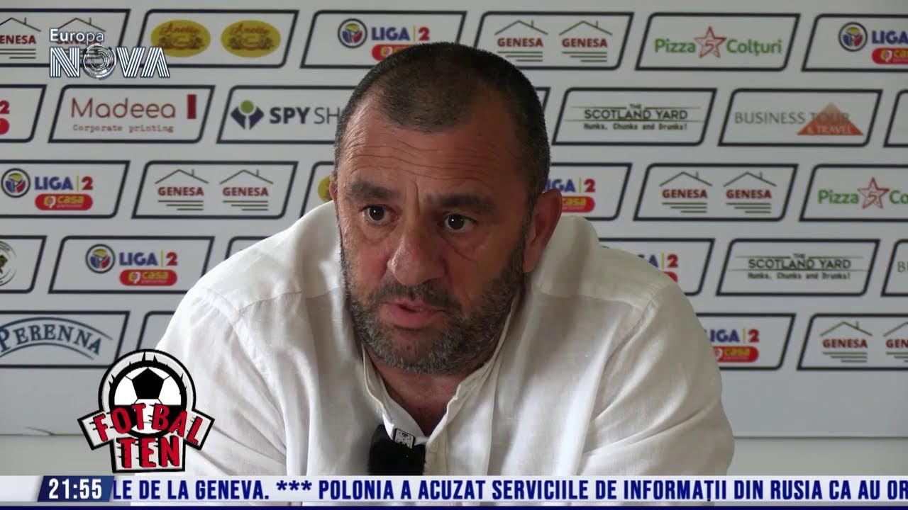 LIVE : Fotbal TEN cu Dorin Micșa - Europa Nova - 12.05.2025 LIVE : Fotbal TEN cu Dorin Micșa - Europa Nova - 12.05.2025
