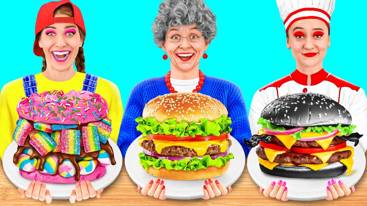 Кулинарный Челлендж: Я против Бабушки | Забавные Кухонные Лайфхаки от Parara Best