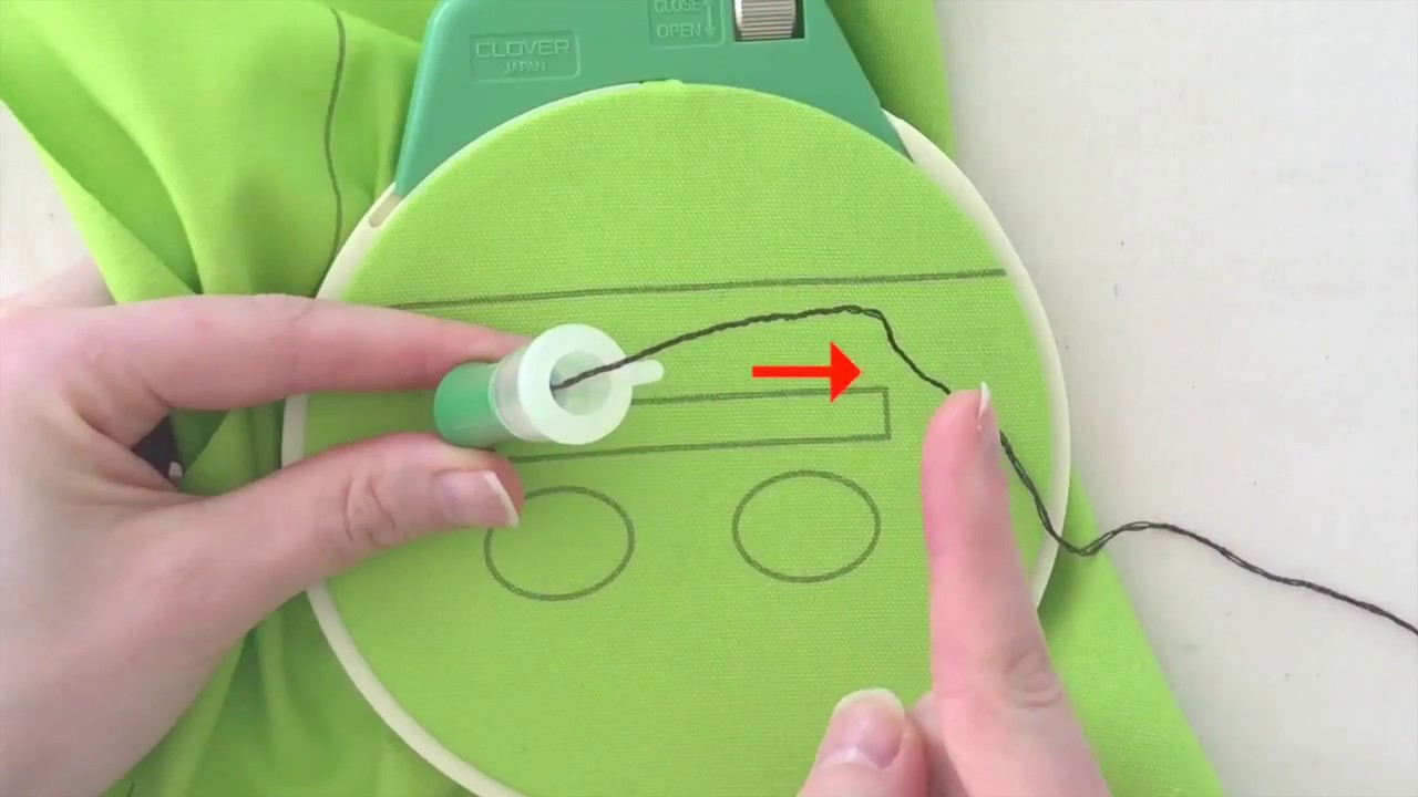 フリーステッチング《ラインの刺し方》 by.Couturier