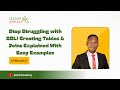 Stop Struggling with SQL! Creating Tables &amp; Joins Explained With Easy Examples