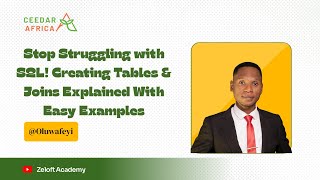 Stop Struggling with SQL! Creating Tables & Joins Explained With Easy Examples
