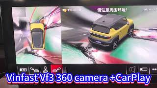 Vinfast Vf3 360 camera+carplay