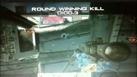 mw2 no scope FMJ random SICK KILL!!!