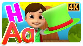 phonics song learn abc alphabet nursery rhymes sing along